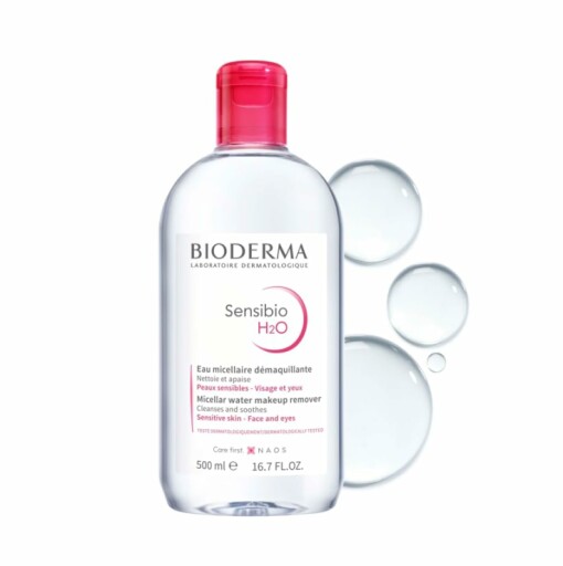 Bioderma Sensibio H2O Micellar Water in a serene setting