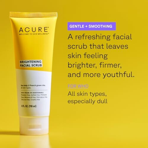 Acure Brightening Facial Scrub