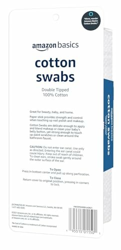 Amazon Basics Cotton Swabs