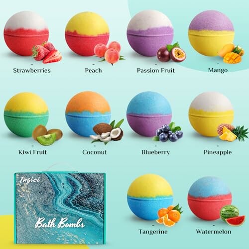 Ingici Bath Bombs Gift Set