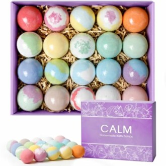 CalmNFiz 20PCS Bath Bombs