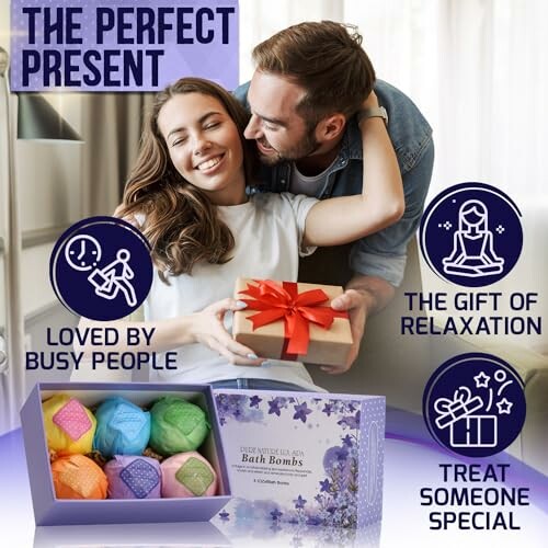 Pure Nature Lux Spa Bath Bombs Gift Set