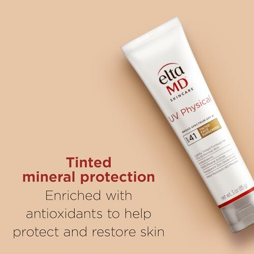 Elta MD UV Physical sunscreen with SPF 41 for tinted mineral protection