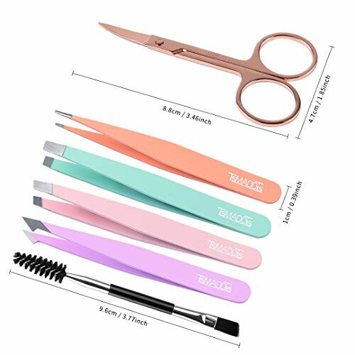 TsMADDTs Eyebrow Tweezer Set