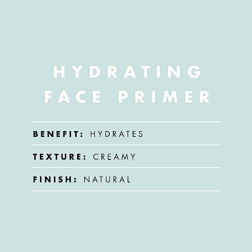 Hydrating face primer benefits, texture, and finish