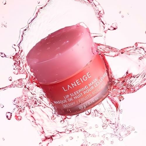 Laneige Lip Sleeping Mask with berry splash