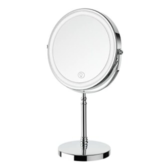 DEIOVWXS Lighted Makeup Mirror