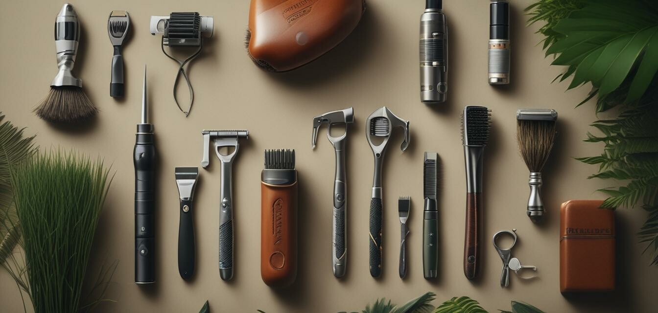 Luxury grooming tools