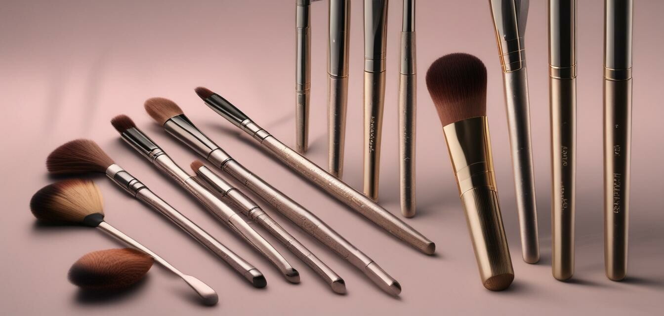 Luxury makeup brushes image