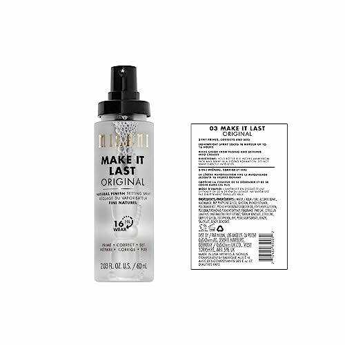 Milani Make It Last Setting Spray with label description