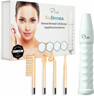 NuDerma Portable Handheld Skin Therapy Wand