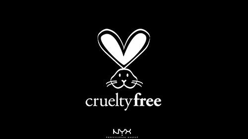 NYX cruelty-free logo with bunny illustration.