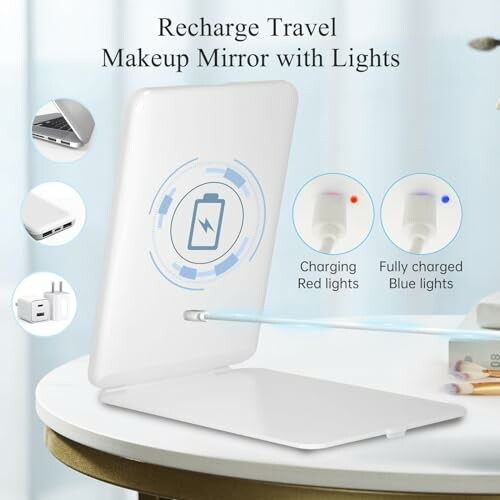 FUNTOUCH Travel Makeup Mirror