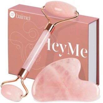 BAIMEI IcyMe Jade Roller & Gua Sha